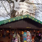 Wir für Neuhausen: Aktionssatnd am Neuhauser Weihnachtsmarkt