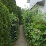 Kleiner Weg in der Klausener Straße 5-11